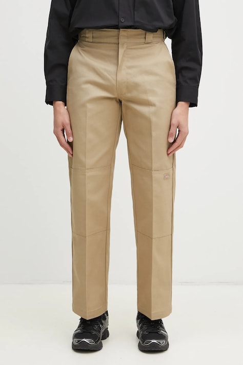 Dickies trousers men's green color