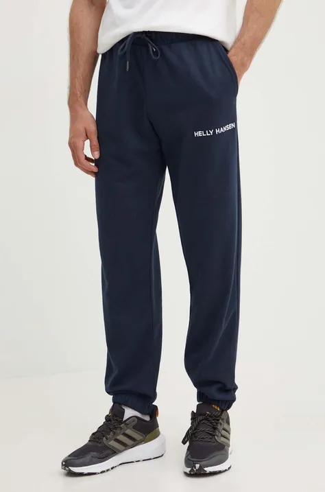 Спортивные штаны Helly Hansen цвет синий однотонные 53926-992