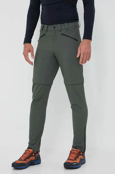 Rossignol spodnie outdoorowe kolor zielony