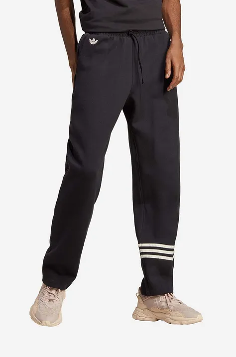 adidas Originals pantaloni de trening Adicolor Neuclassics Track Pants culoarea negru, cu imprimeu HR8694-black