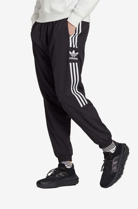 adidas Originals spodnie dresowe Adicolor Classics Lock-Up Trefoil Track Pants kolor czarny z nadrukiem IA6355-CZARNY