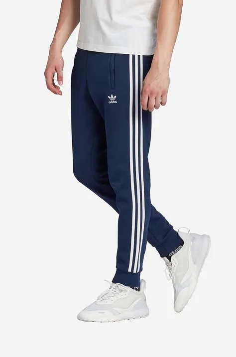Спортивні штани adidas Originals Adicolor Classics 3-Stripes Pants колір синій з аплікацією IB1418-navy
