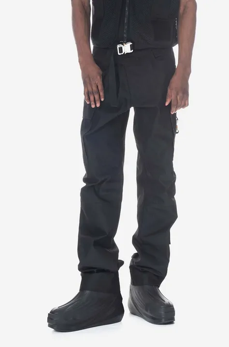 Kalhoty 1017 ALYX 9SM Tactical Pant pánské, černá barva, ve střihu cargo, AAMPA0330FA01-BLK0001