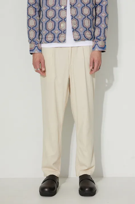 Corridor trousers TR0066.NAT men's beige color