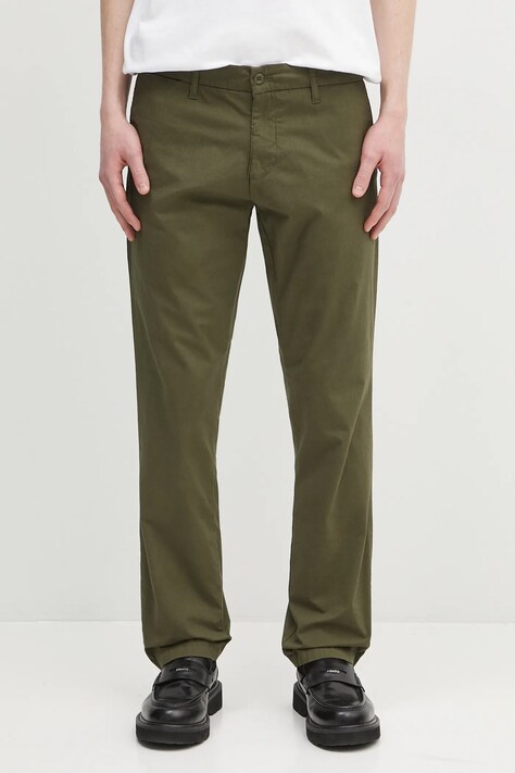 Carhartt WIP trousers Sid Pant green color I027955.4102