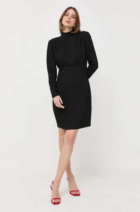 Notes du Nord rochie culoarea negru, mini, mulata