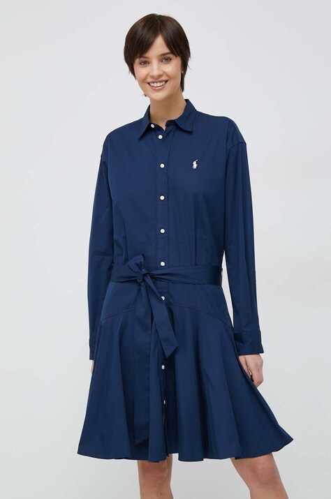 Βαμβακερό φόρεμα Polo Ralph Lauren