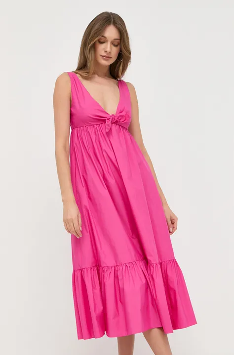 Φόρεμα Red Valentino χρώμα: ροζ