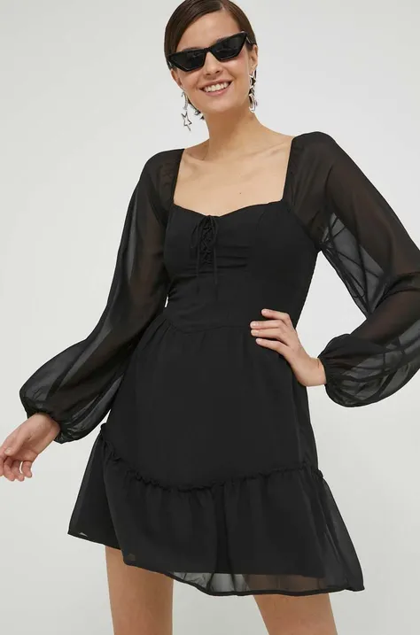 Hollister Co. ruha fekete, mini, harang alakú