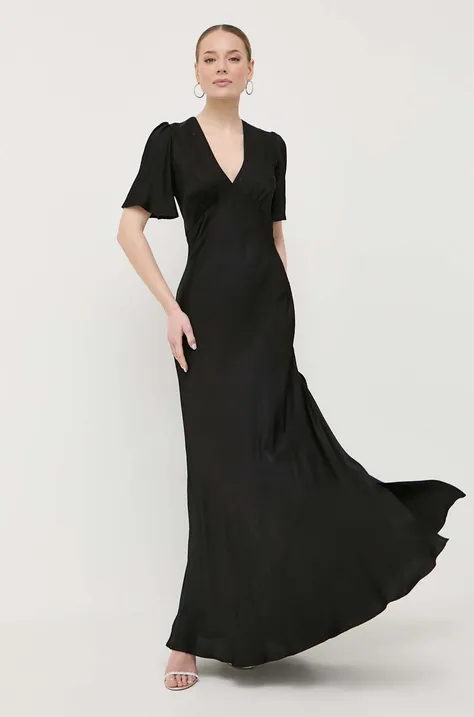 Twinset ruha fekete, maxi, harang alakú