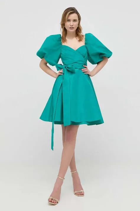 Φόρεμα Pinko χρώμα: πράσινο