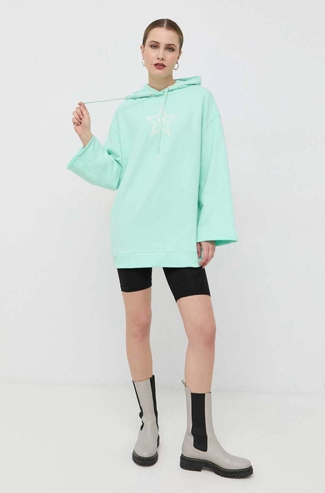 Бавовняна сукня Pinko mini oversize