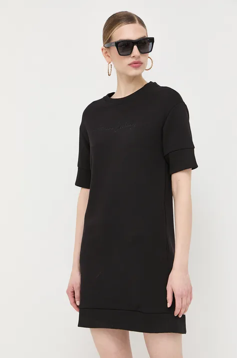 Сукня Armani Exchange колір чорний mini пряма