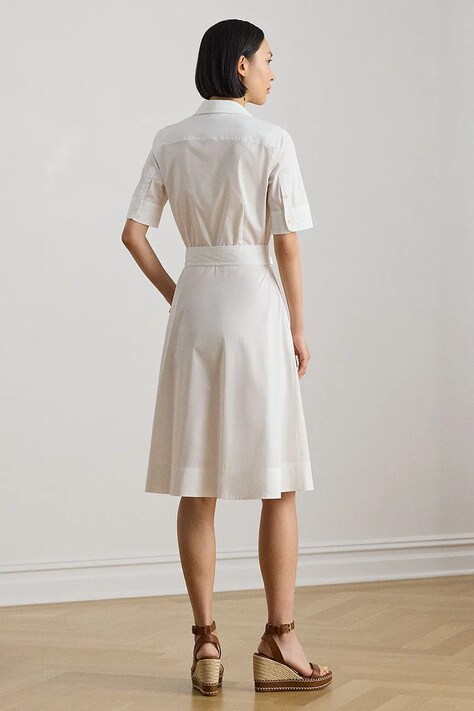 Сукня Lauren Ralph Lauren — SS23-SUD239, білий — фото 2