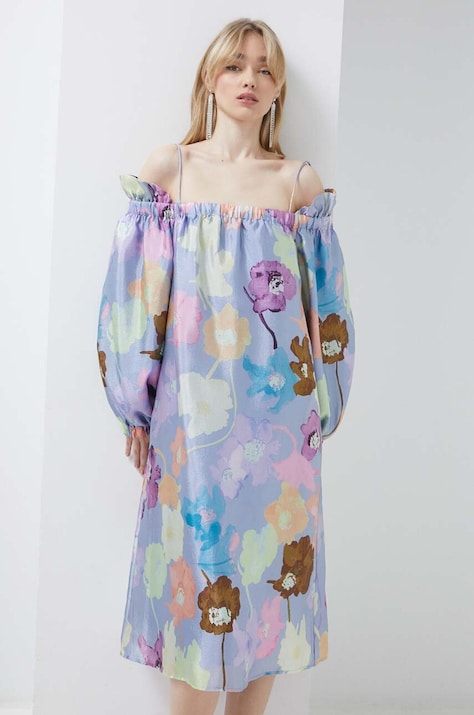 Stine Goya rochie mini, evazată