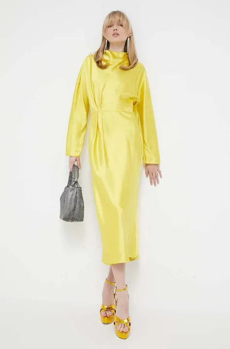 Φόρεμα Stine Goya χρώμα: κίτρινο