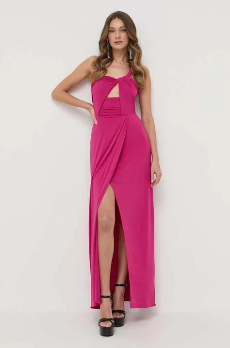 Сукня Patrizia Pepe колір рожевий maxi пряма
