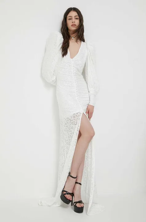 Свадебное платье Rotate цвет белый maxi облегающее