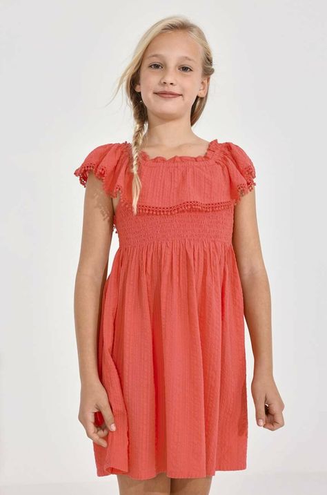 Παιδικό βαμβακερό φόρεμα Mayoral