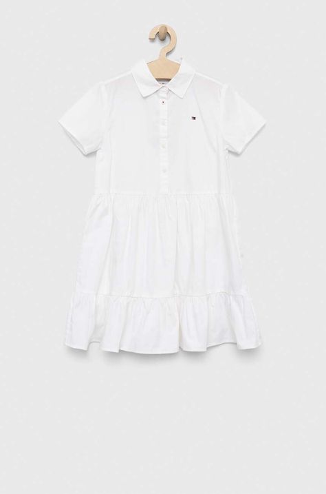 Детска памучна рокля Tommy Hilfiger