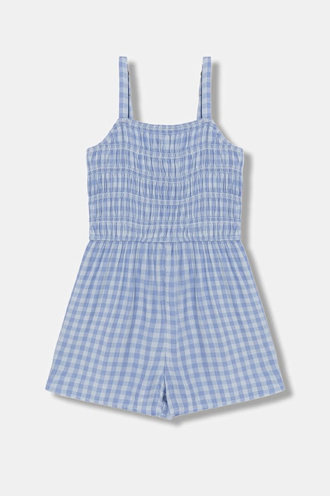 Abercrombie & Fitch гащеризон за деца от вискоза син