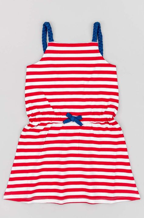 Детска памучна рокля zippy