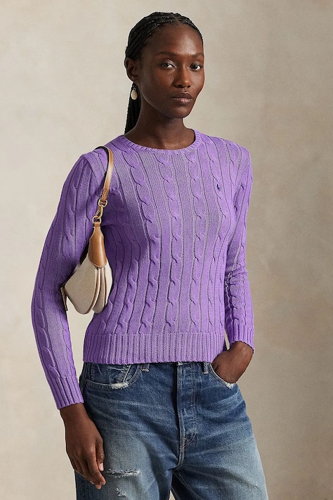 Bavlněný svetr Polo Ralph Lauren bílá barva, 211891640