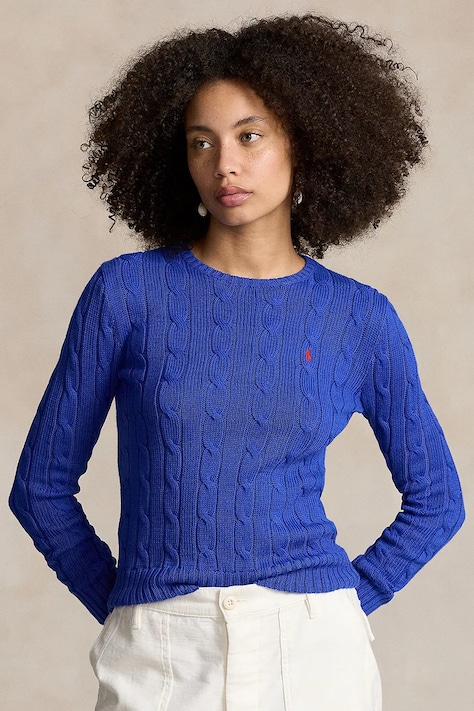 Polo Ralph Lauren cotton jumper blue color