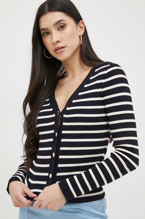 Жилетка Morgan MILIA в тъмносиньо от лека материя