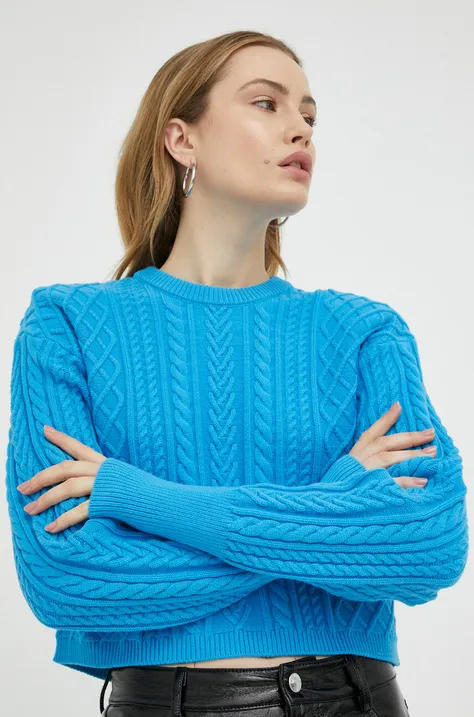 Пуловер Gestuz дамски в синьо