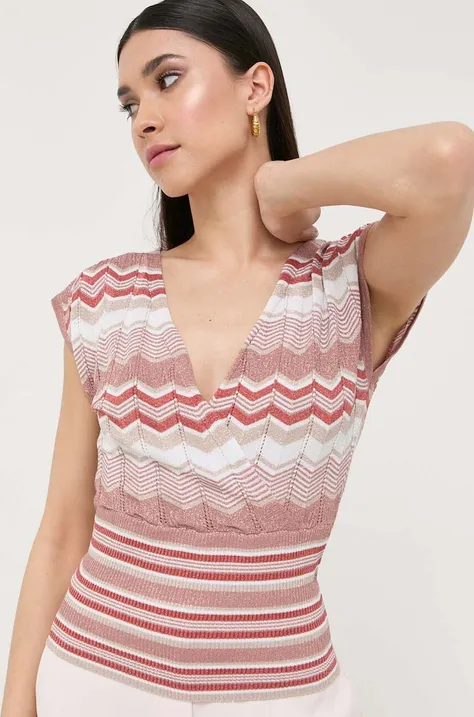 Bluza Morgan za žene, boja: ružičasta, s uzorkom