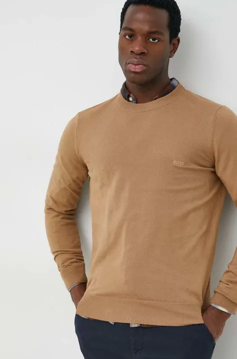 Pamučni pulover BOSS