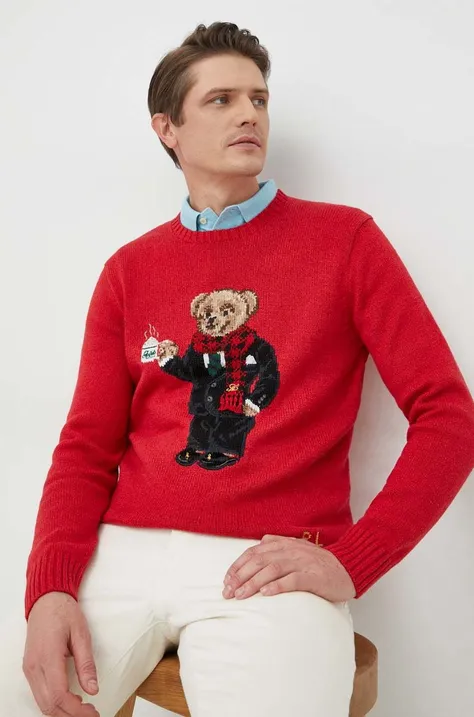 Пуловер с лен Polo Ralph Lauren