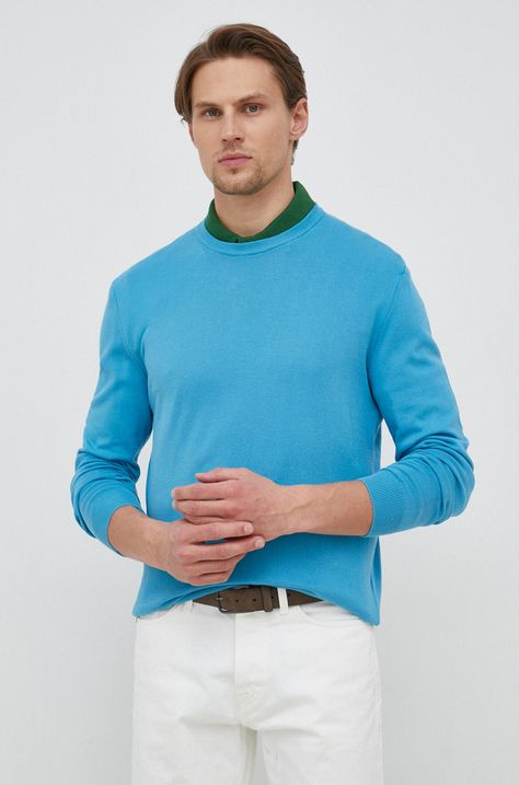 United Colors of Benetton sweter bawełniany