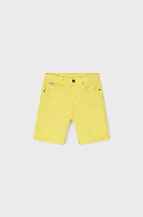 Dječje kratke hlače Mayoral boja: žuta