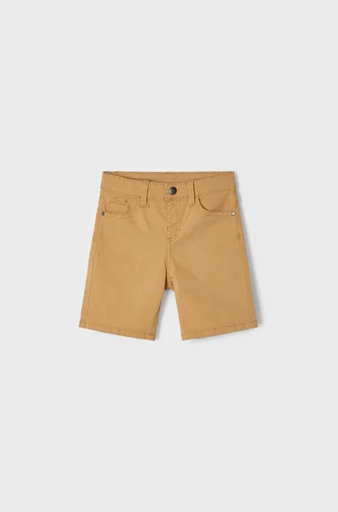Otroške kratke hlače Mayoral oranžna barva