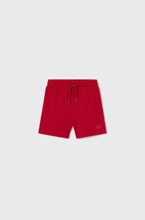 Kratke hlače za dojenčka Mayoral rdeča barva