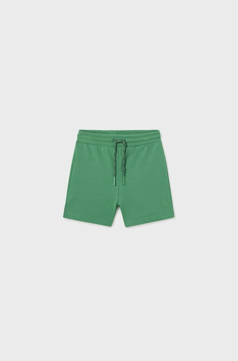 Mayoral pantaloni scurti bebe culoarea verde