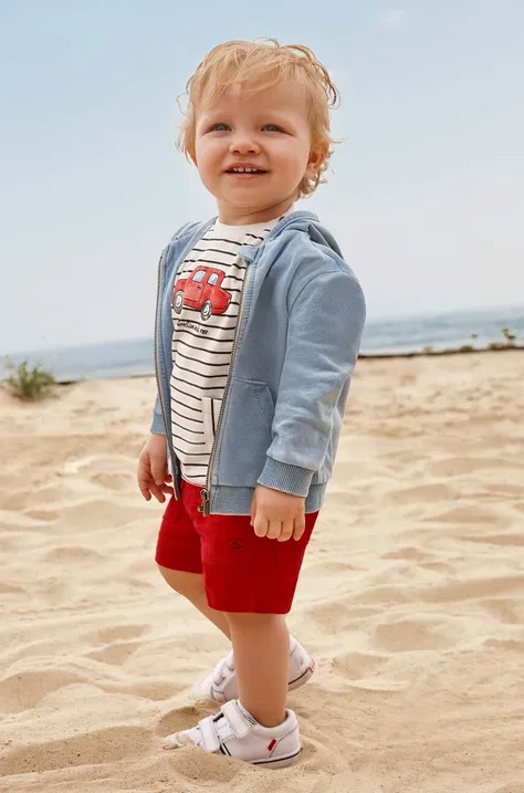 Dječje kratke hlače Mayoral boja: crvena, podesivi struk