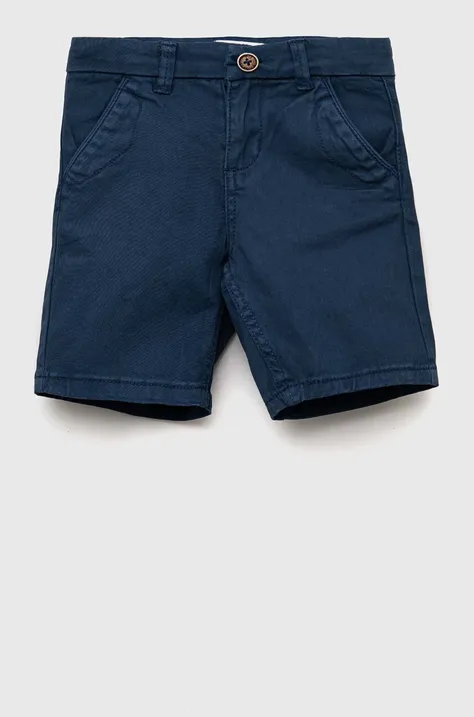 Otroške kratke hlače zippy mornarsko modra barva
