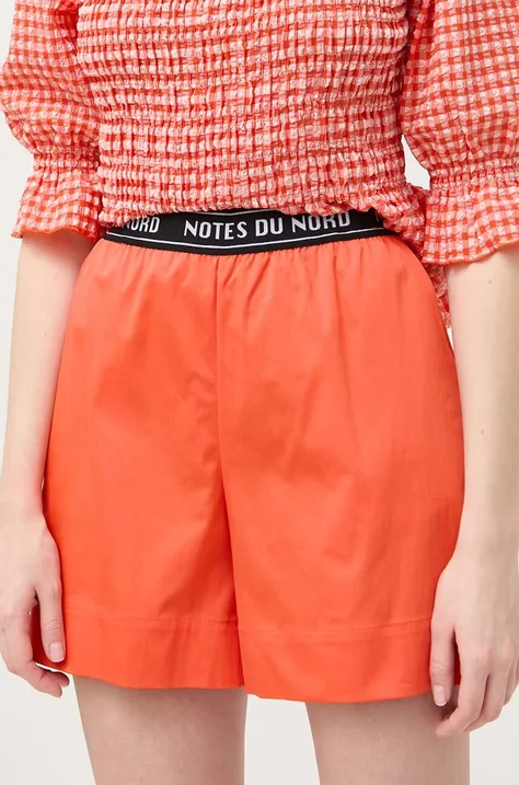 Σορτς Notes du Nord χρώμα: πορτοκαλί
