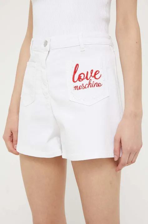 Дънков къс панталон Love Moschino