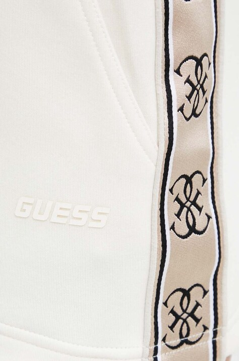 Шорти Guess — SS23-SZD02O, бежевий — фото 4