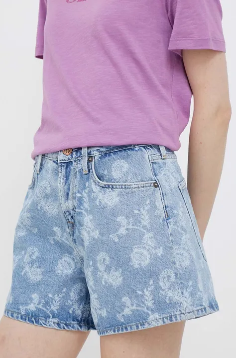 Kraťasy Pepe Jeans dámské, vzorované, high waist