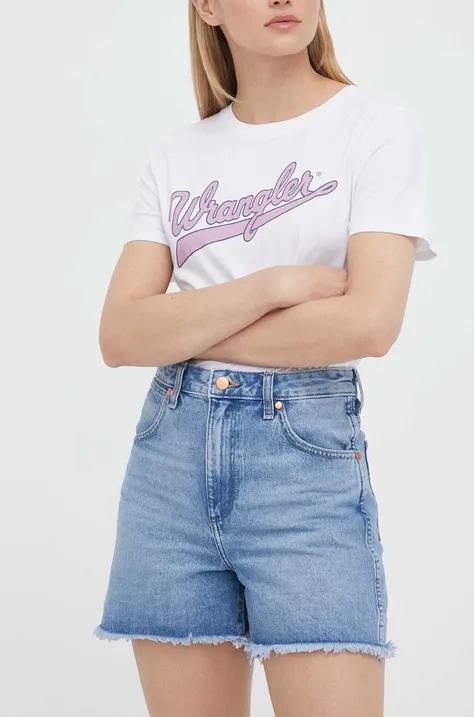 Jeans kratke hlače Wrangler ženske