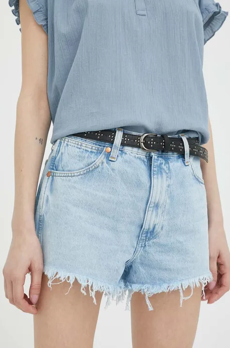 Jeans kratke hlače Wrangler Festival ženske