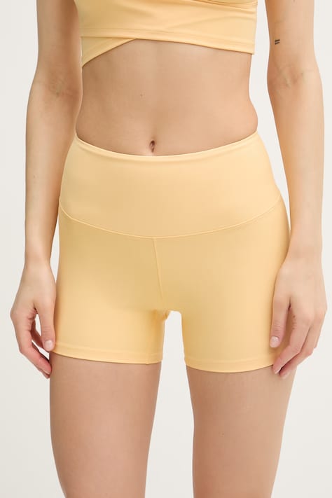Casall pantaloni scurți sport de damă galbeni 23149