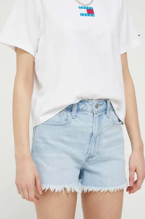 Jeans kratke hlače Hollister Co. CURVY JEANS ženske