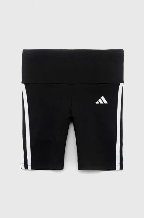 Otroške kratke hlače adidas G TR-ES 3S črna barva