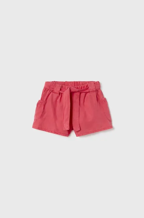 Kratke hlače za dojenčka Mayoral roza barva